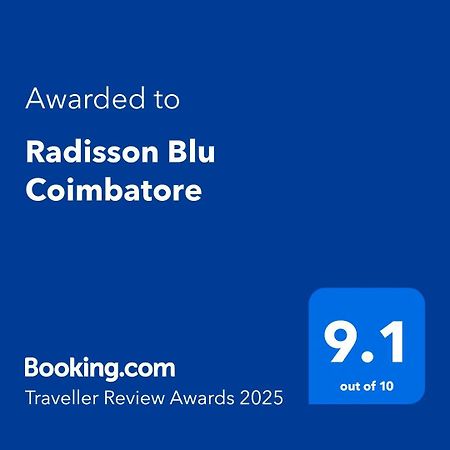 Radisson Blu Κοϊμπατόρε Εξωτερικό φωτογραφία Radisson Blu Hotel, Coimbatore